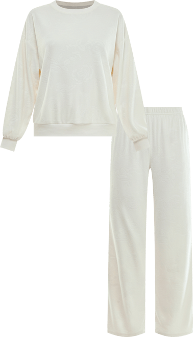 Women's Long Sleeve Crew Neck and Pant Set
