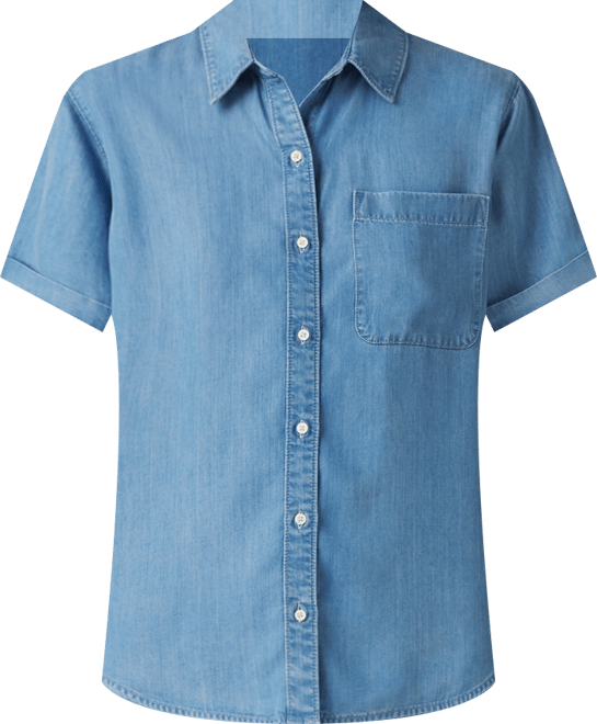 Women's Oakley Short-Sleeve Button Down Shirt