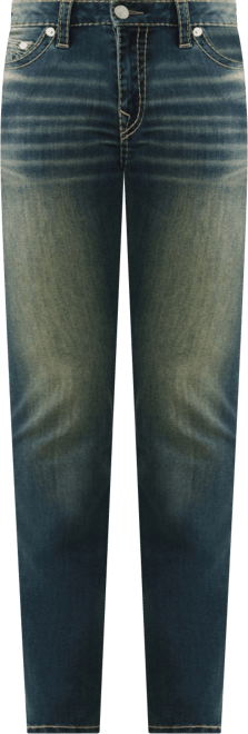 Women's Billie Mid Rise Straight Big T Jeans