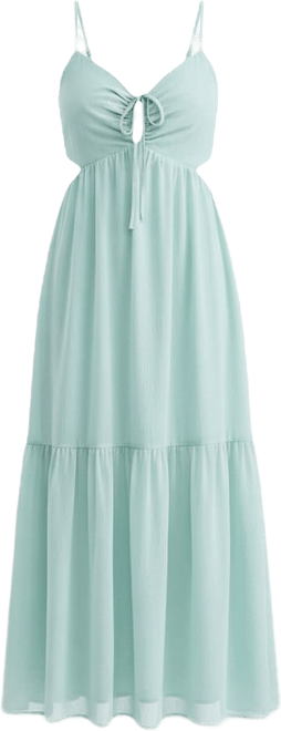 Women's V-Neck Sleeveless Midi Dress, Macy's Exclusive