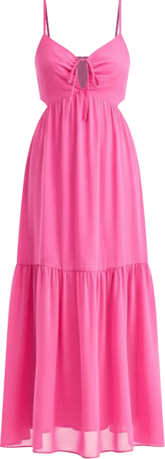 Women's V-Neck Sleeveless Midi Dress, Macy's Exclusive