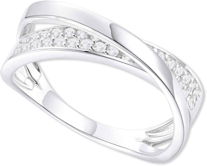 Diamond Ring (1/3 ct. t.w.) in Sterling Silver