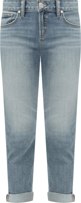 Women's Elyse Mid Rise Comfort Fit Capri Jeans