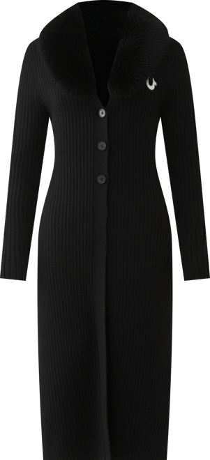 Women's polyester Duster Cardigan