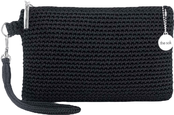 Vita Leather Zip Top Wristlet