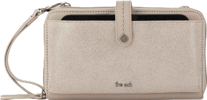 Iris Leather Smartphone Convertible Crossbody Wristlet