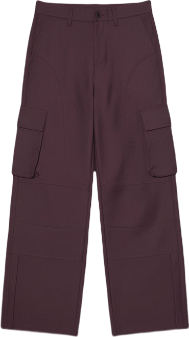 mnml Men's Baggy Cargo Trouser Pants