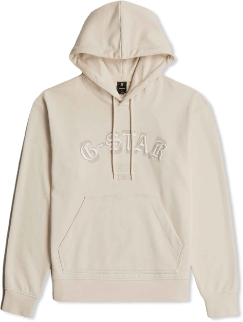 Men's Embroidered Logo Graphic Hoodie