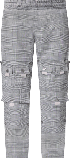 Men's Plaid All Over Pocket Pants