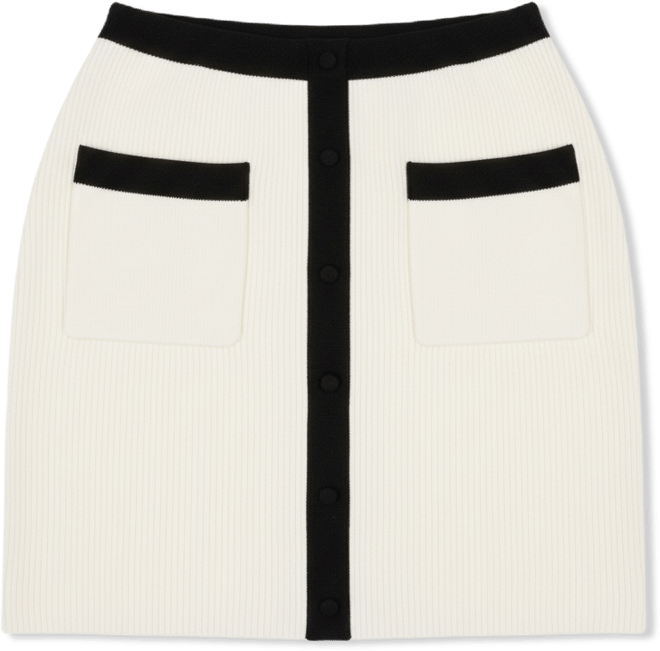 Women's Pull On Sweater Mini Skirt