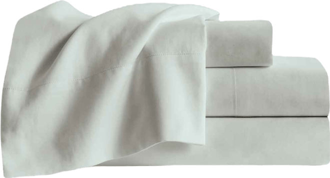 425-Thread Count Cotton 3-Pc. Sheet Set, Queen