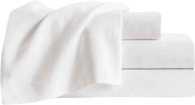 425-Thread Count Cotton 3-Pc. Sheet Set, Queen