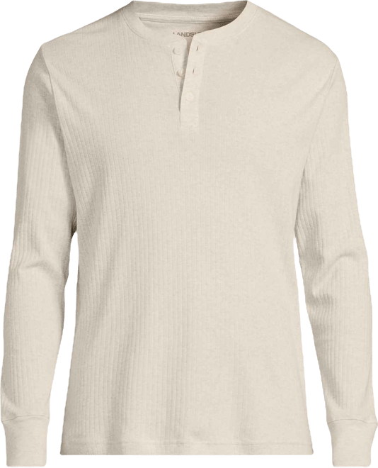 Men's Knit Rib Pajama Henley
