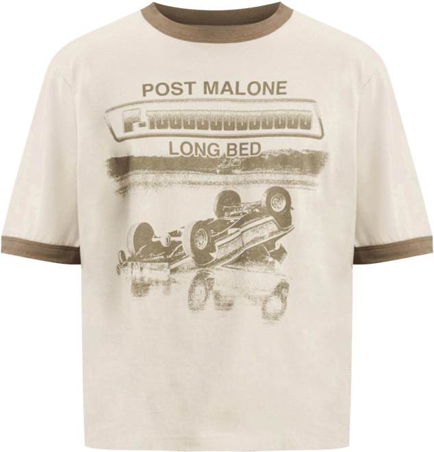 Men's Cropped Fit Music T-Shirt