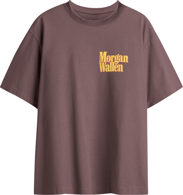 Men's Cropped Fit Music T-Shirt