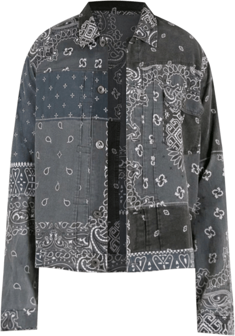 Men's Bandana Trucker Shirt