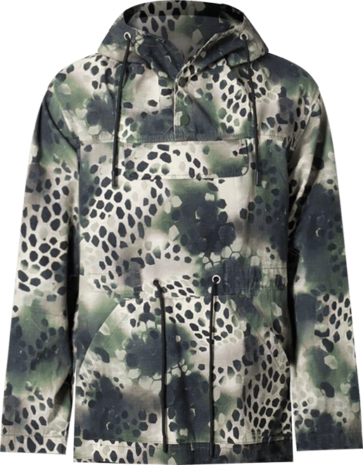 Men's Swamp Camo Anorak Jacket