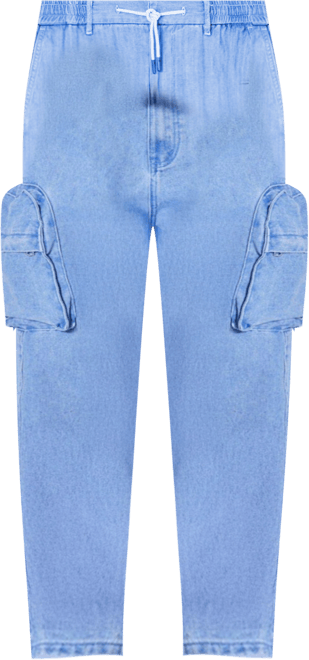 Men's Ultra Baggy Feeling Blue Denim