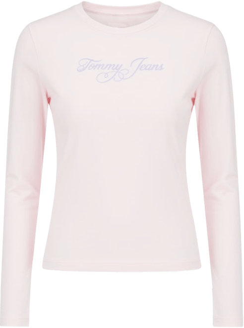 Women's Long-Sleeve Script Logo T-Shirt