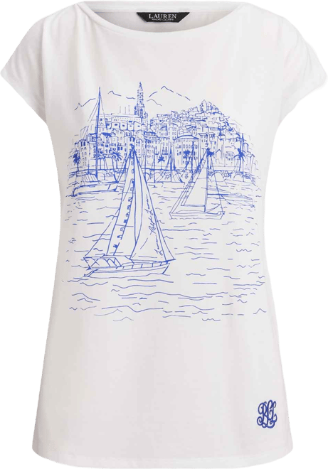 Women's Graphic Short-Sleeve Top