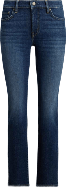 Women's Mid-Rise Straight Ankle Jeans