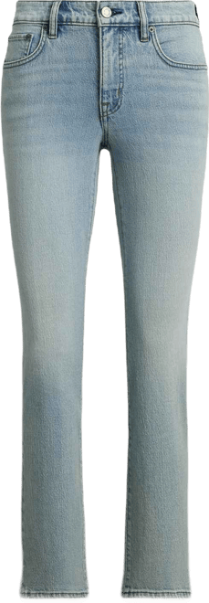 Women's Mid-Rise Straight Ankle Jeans