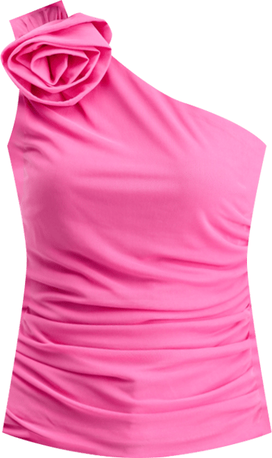 Women's One-Shoulder Rosette Top, Macy's Exclusive