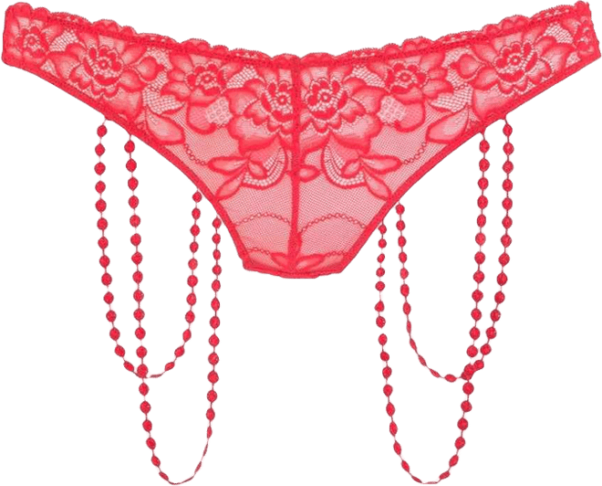 Women's Strappy Lace Thong