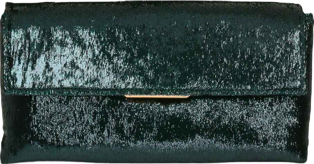 Woman's Angel Soft Faux Pony Hair Envelope Clutch