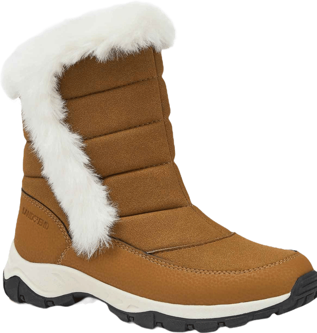 Women's Wide Width Expedition Faux Fur Waterproof Puffer Snow Boots