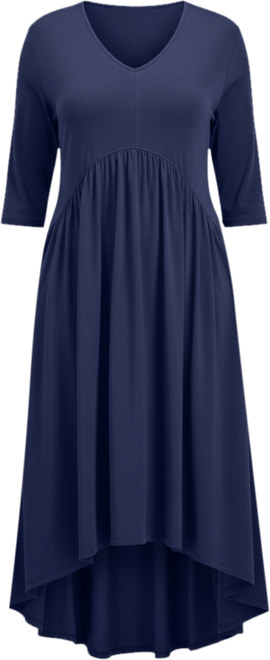 Women's Valery V-Neckline Ity Jersey Dress.