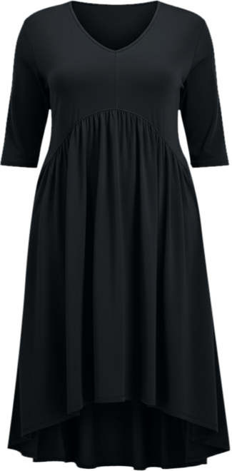 Women's Valery V-Neckline Ity Jersey Dress.