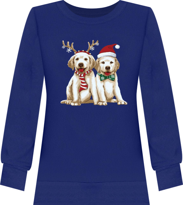 Plus Size Fleece Holiday Sweatshirt
