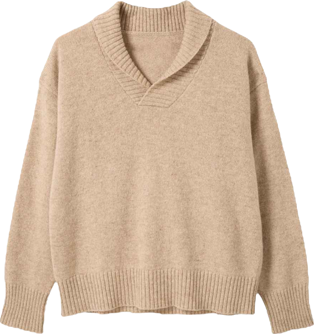 Women's Shawl Collar Slouch Sweater