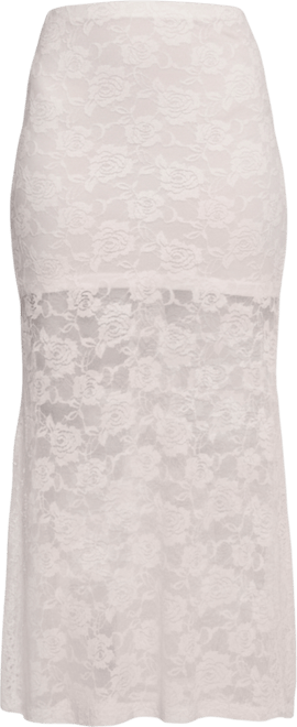 Women's Laken Sheer Lace Maxi Skirt