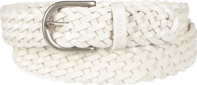 Women's Fully Adjustable Leather Braided Belt