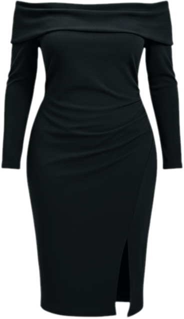 Women's Collette Off Shoulder Gathered Waist Dress