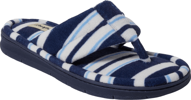 Women's Wrenley Terry Thong Flip Flop House Slipper