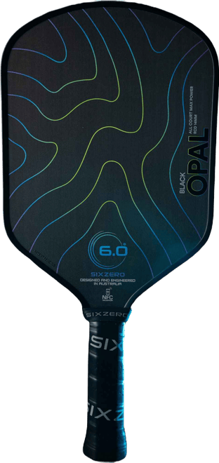 Six Zero Black Opal Pickleball Paddle | Dick's Sporting Goods