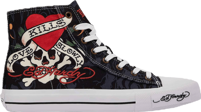 Ed Hardy Heart Skull Hi – DTLR