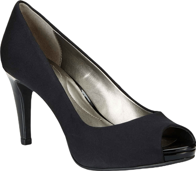Women's Rainaa Platform Stiletto Peep Toe Pumps