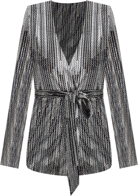 Women's Shoulder Pad Blazer