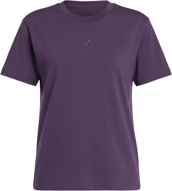 Women's Short-Sleeve Cotton Crewneck Logo T-Shirt