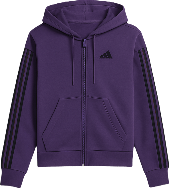 Women's 3-Stripe Fleece Full Zip Hoodie