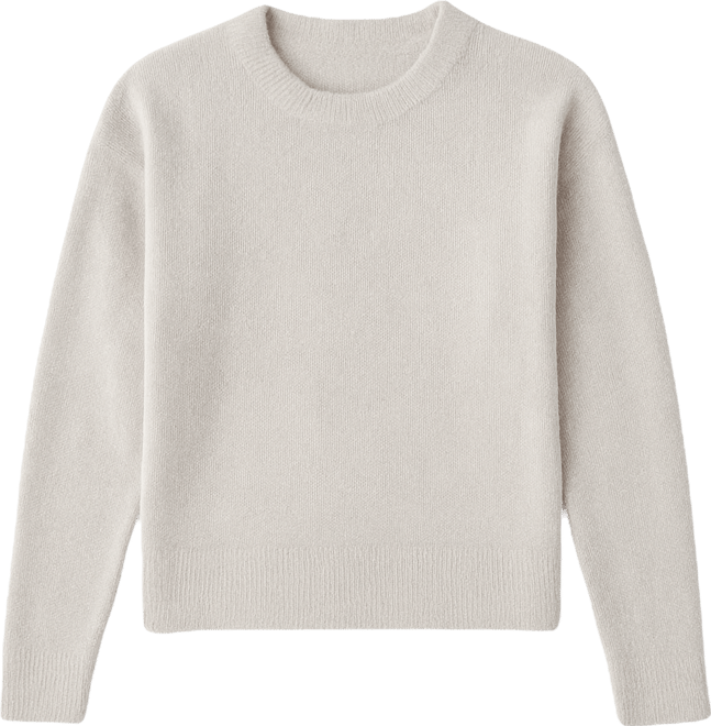 Women's Eyelash Crewneck Sweater