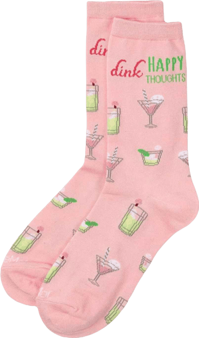 Women's Drink Happy Thoughts Rayon From Crew Socks