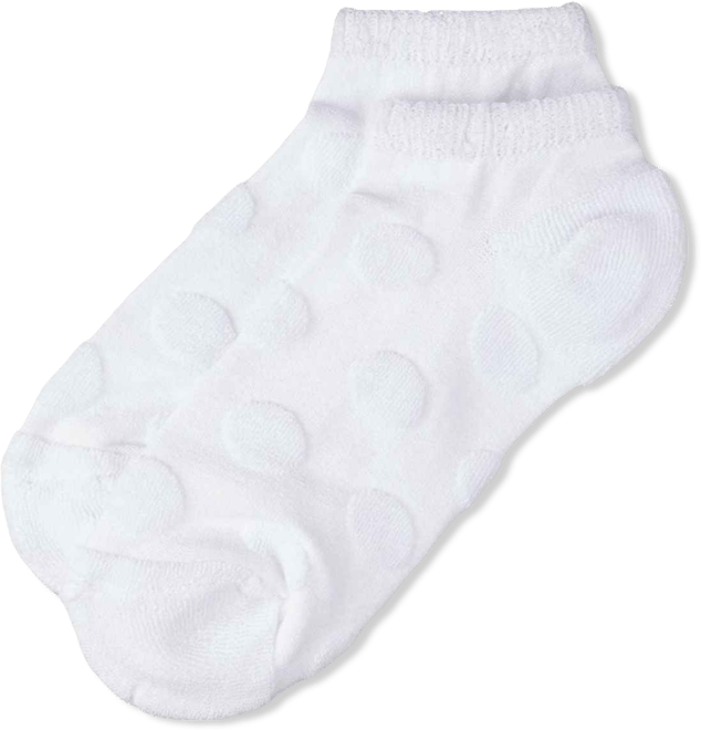 Women's Terry Dot Low Cut Socks