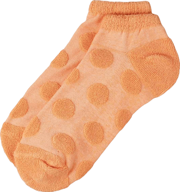 Women's Terry Dot Low Cut Socks