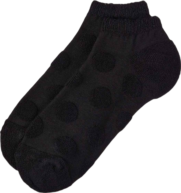 Women's Terry Dot Low Cut Socks