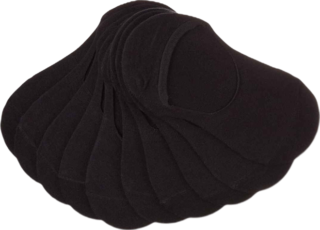 Women's 10 Pair Pack High Cut Sneaker Liners